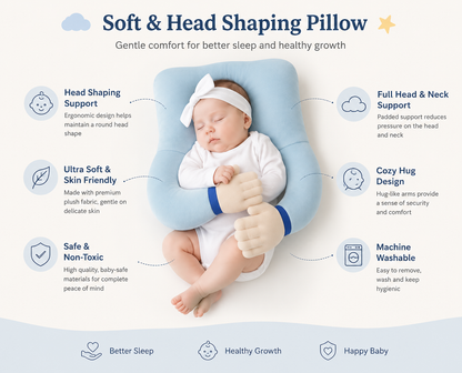 Gubbarey SnuggleNest Baby Hugging Pillow