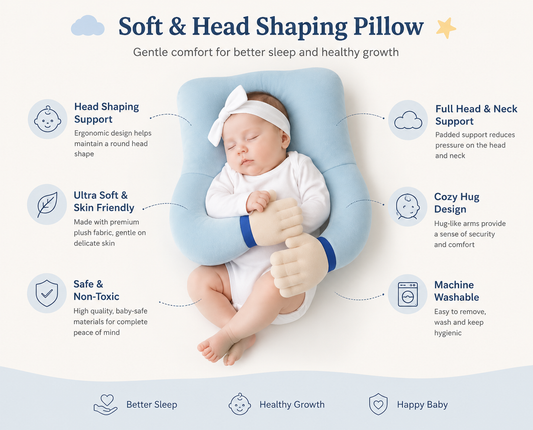 Gubbarey SnuggleNest Baby Hugging Pillow